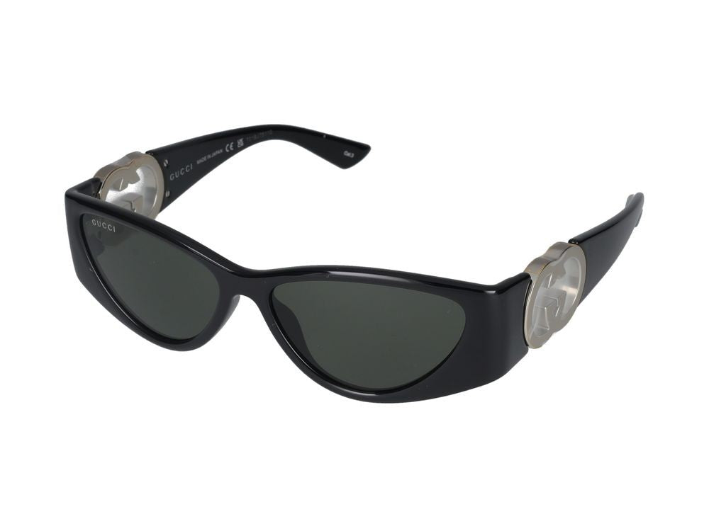 Gucci Sunglasses Gucci Gg1824s 001 Black Black Grey 55/14/135