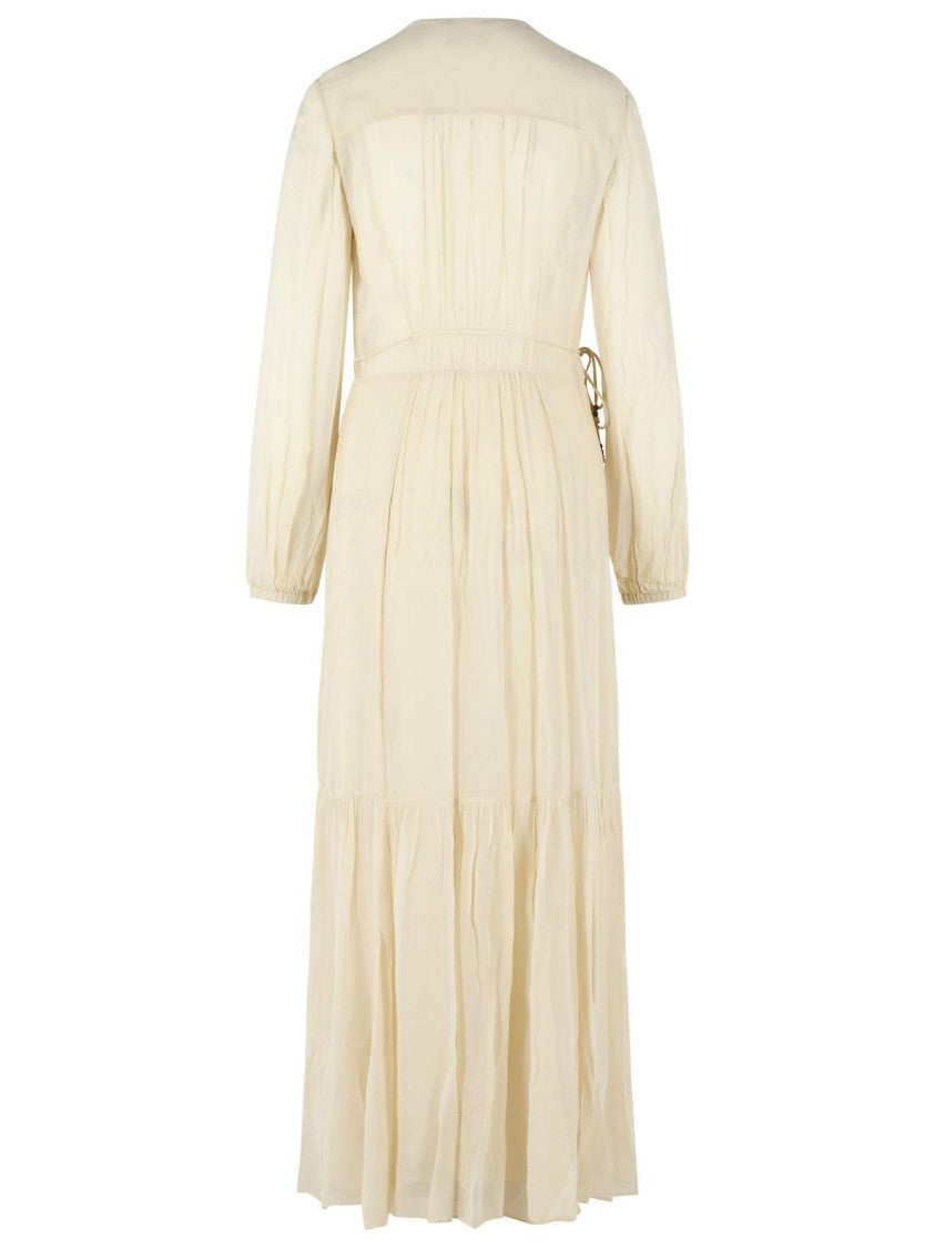 Isabel Marant Étoile 'Briane' Beige Viscose Dress