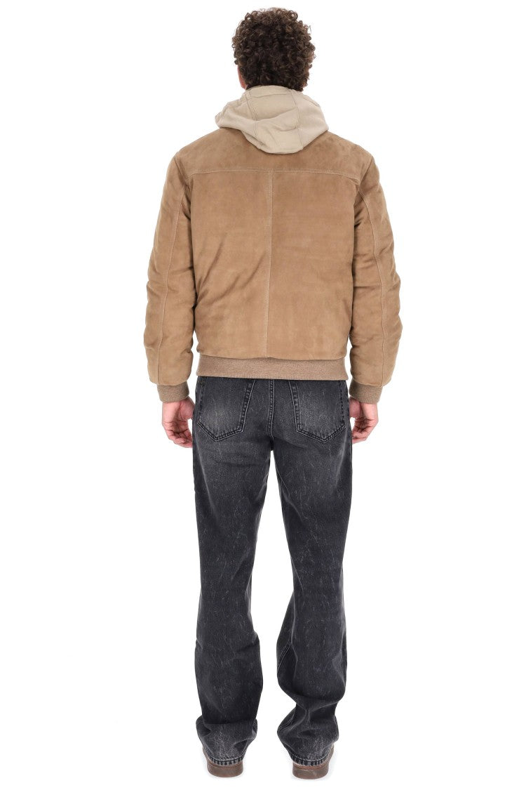 Valstar Suede Ino Jacket Padded With Fine Down