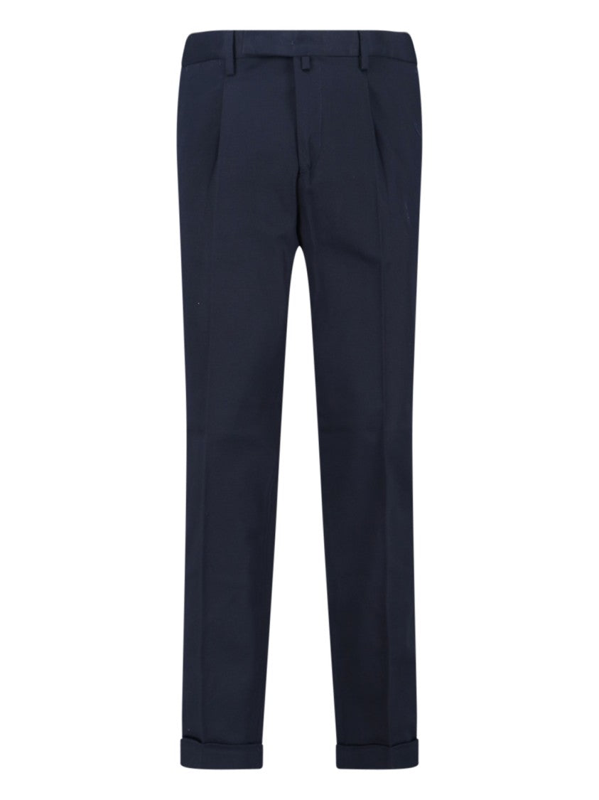 Briglia Classic Tailored Trousers With Straight Leg Design