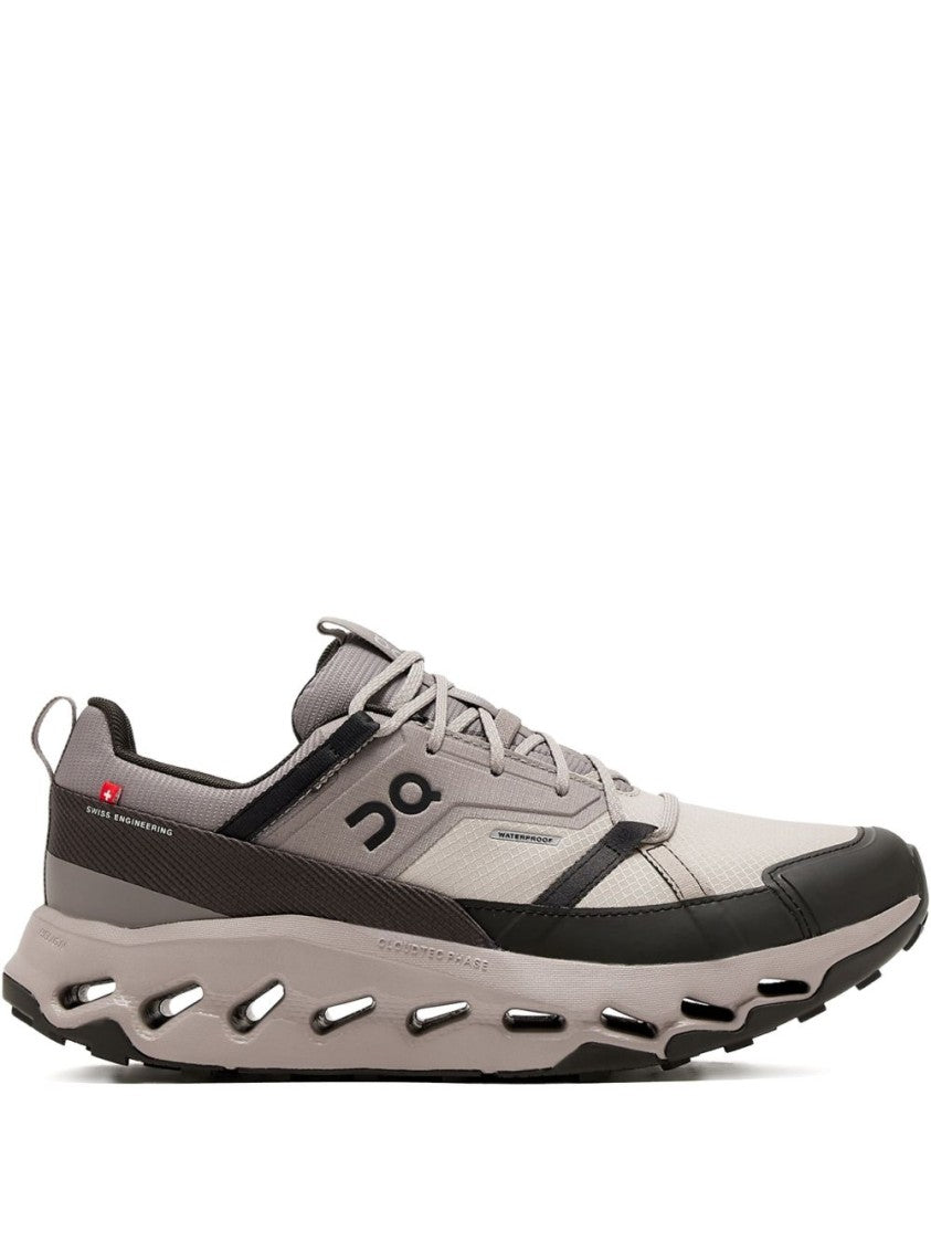 On Running Sporty Grey Sneakers With Breathable Mesh Upper