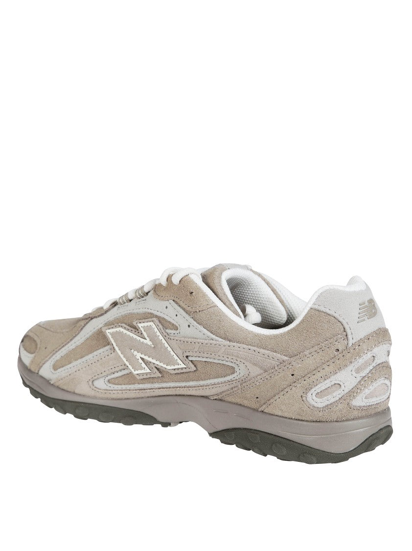 New Balance Low-Profile Suede Mesh Sneakers