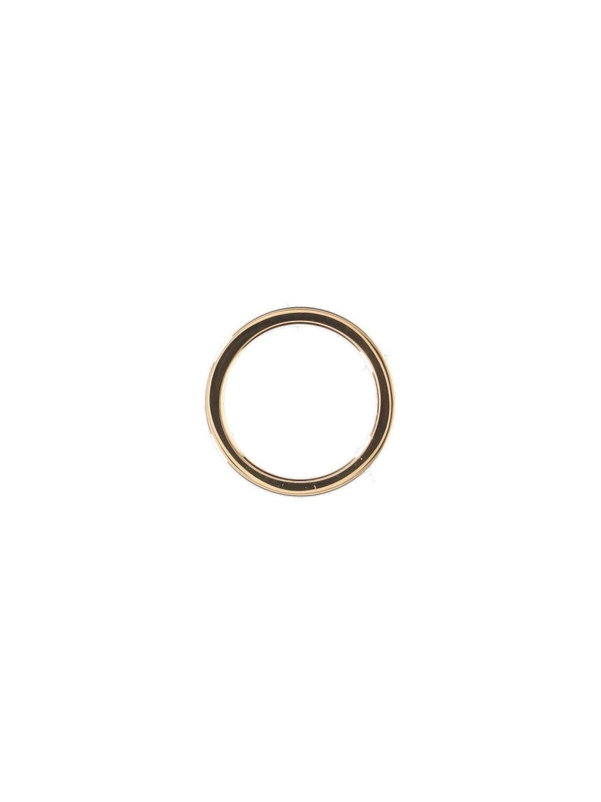 Maison Margiela Circular Gold-Plated Sterling Silver Ring