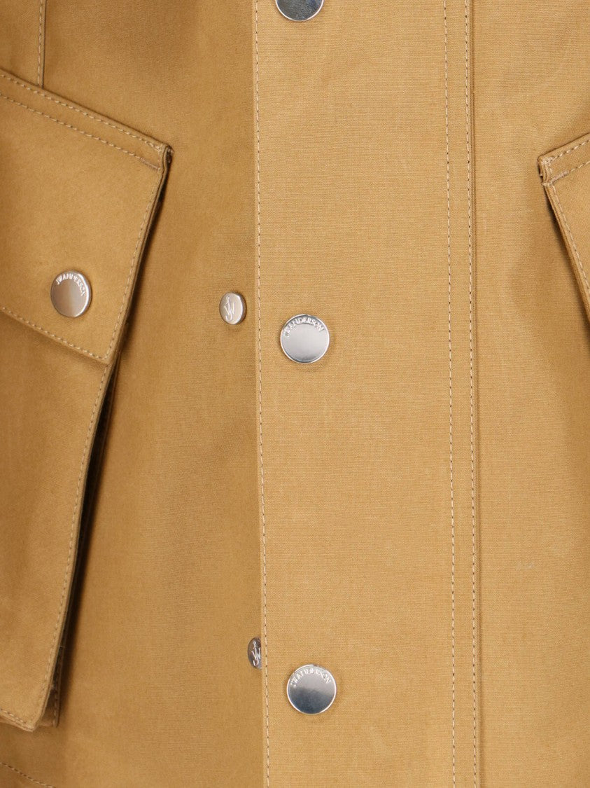 J. W. Anderson Brown Barn Cotton Utility Jacket