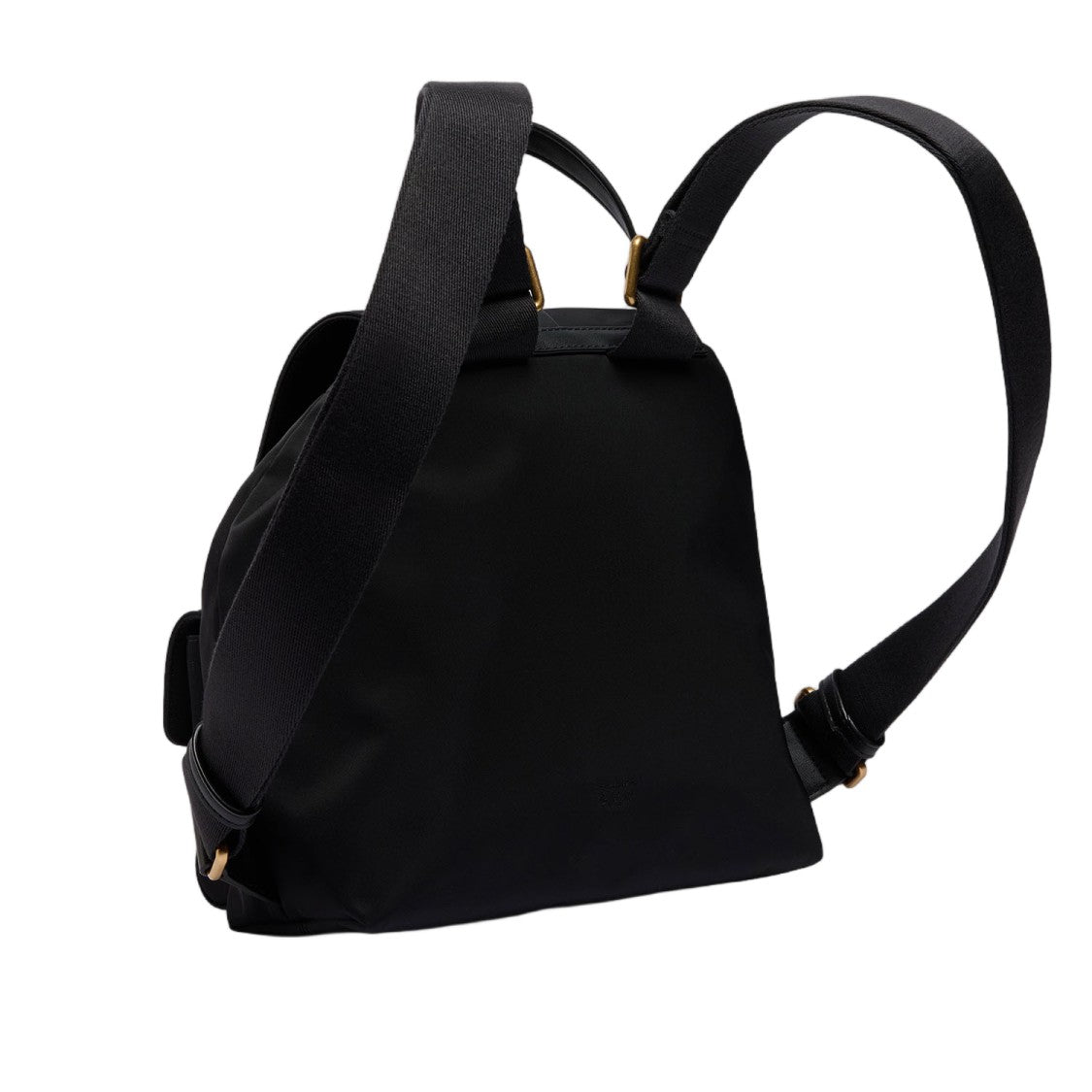 Pinko Flap Closure Nylon Backpack With Gold-Tone Hardware