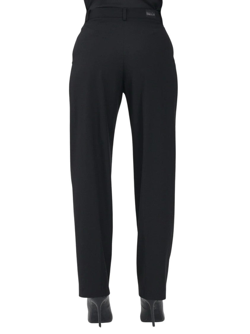 Armani Exchange High Waist Chino Pants With Tailored Fit And Functional Pockets