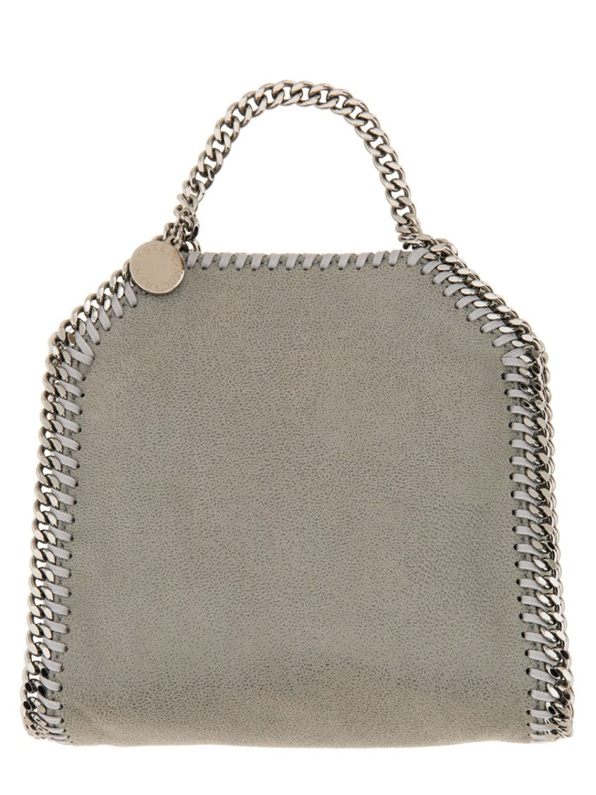 Stella Mccartney Tiny Structured Shoulder Bag With Unique Chain Trim