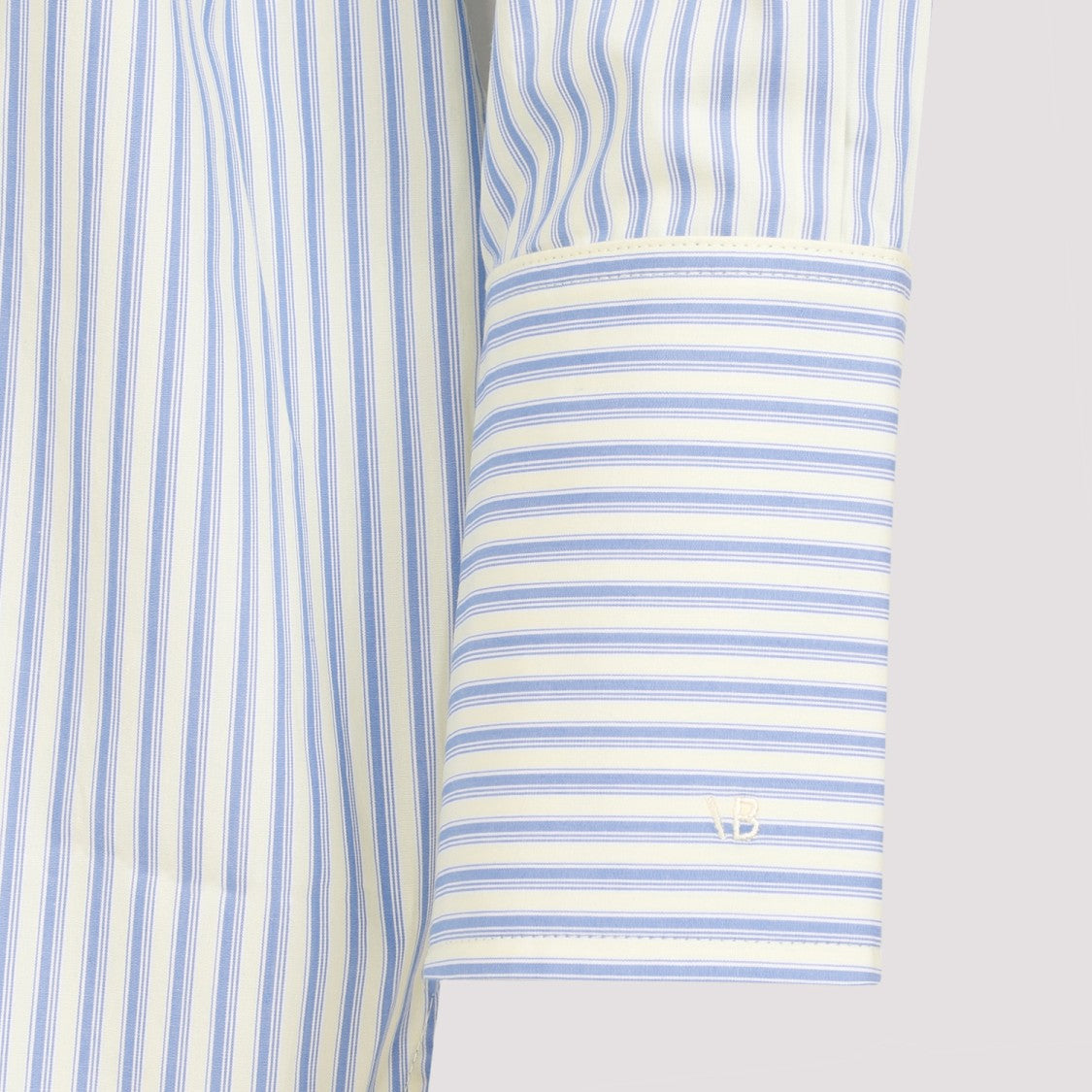 Victoria Beckham Yellow Chamomile Organic Cotton Wrap Front Blouse