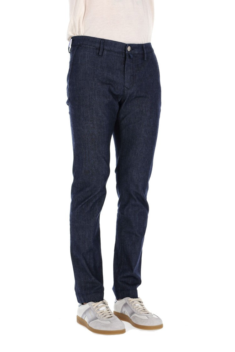 Jacob Cohen Ben Model Dark Wash Lyocell-Cotton Jeans