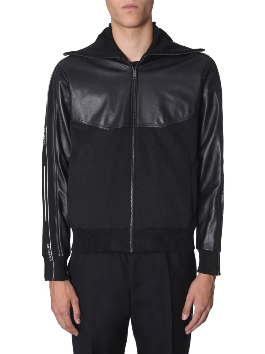 Givenchy Hooded Casual Jacket With Logo Detailing