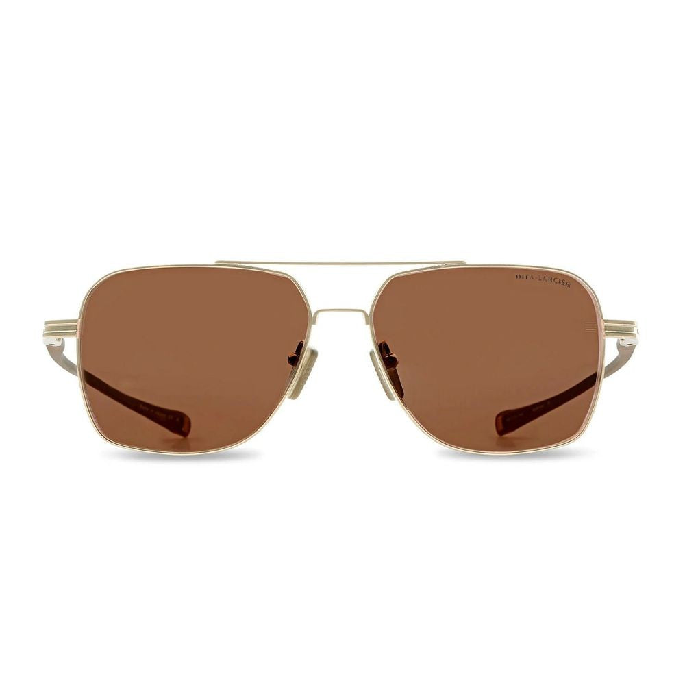 Dita Lancier Lsa 417 Squared Titanium Sunglasses