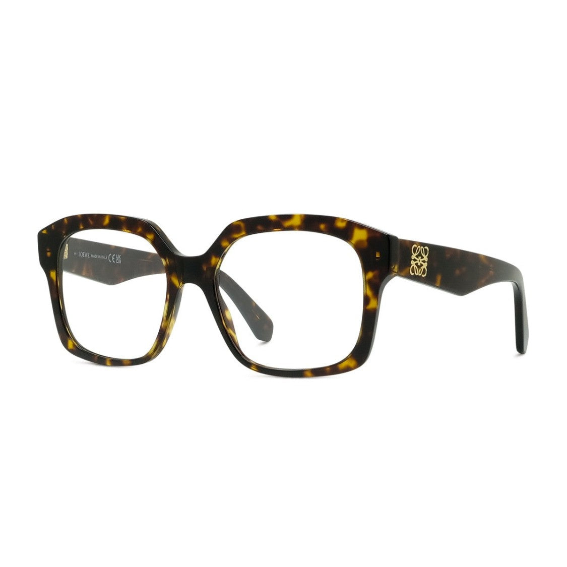 Loewe Havana Lw50119i Anagram Square Acetate Eyeglasses