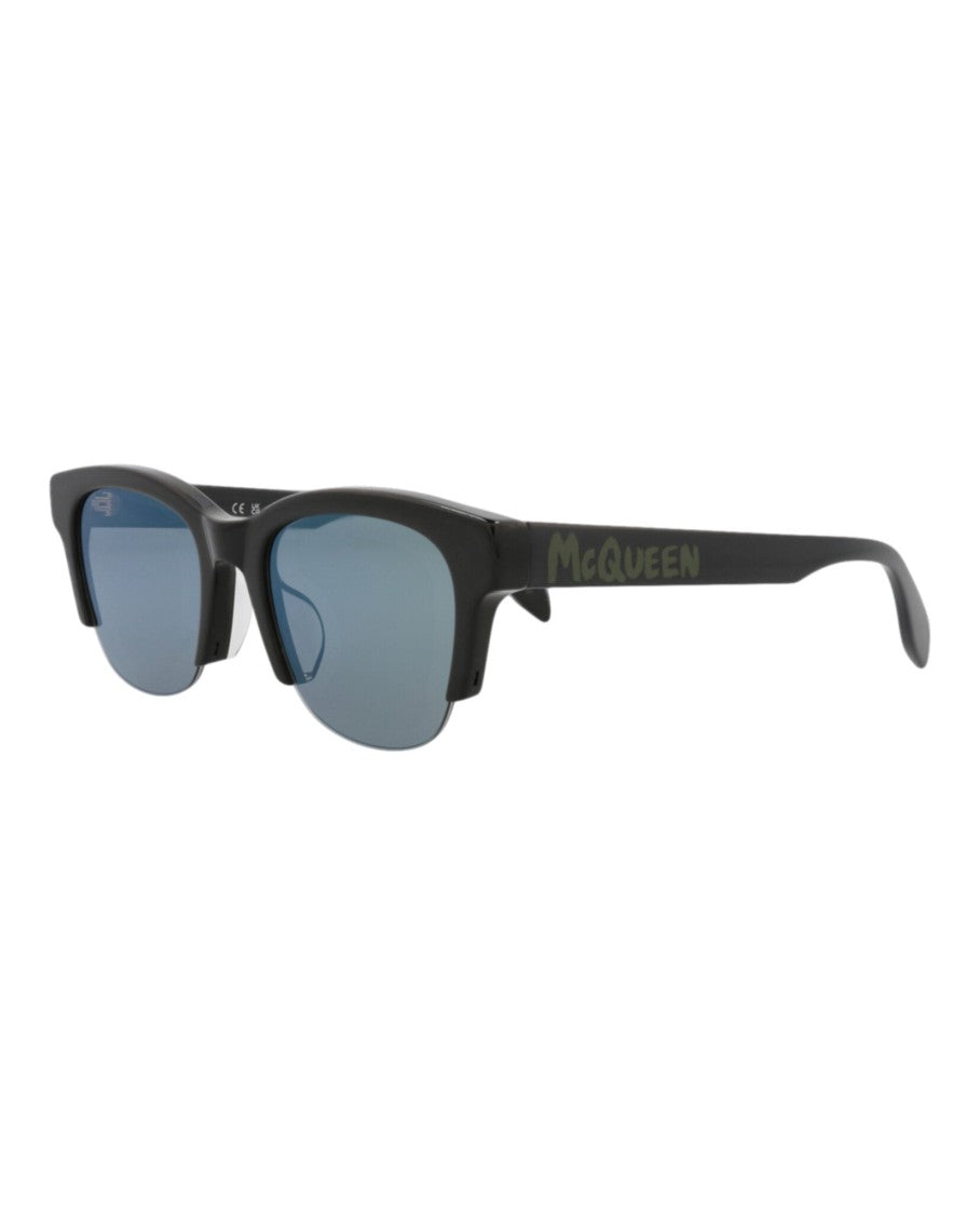Alexander Mcqueen Square-Frame Recycled Acetate Sunglasses