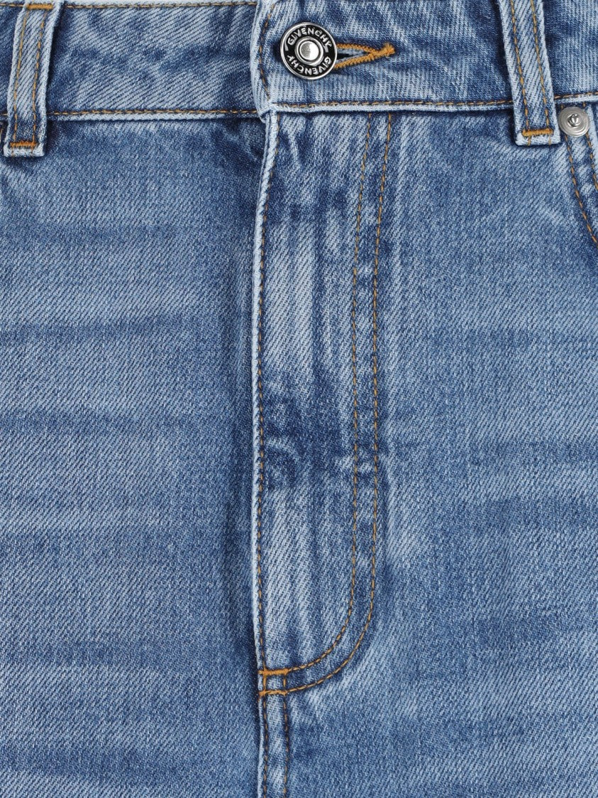 Givenchy Wide-Leg Jeans With Medium Rise