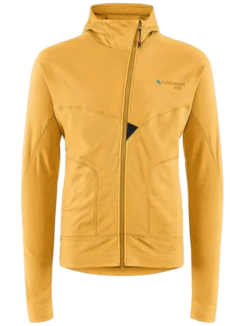 Klattermusen Lightweight Orange Jacket With High Collar
