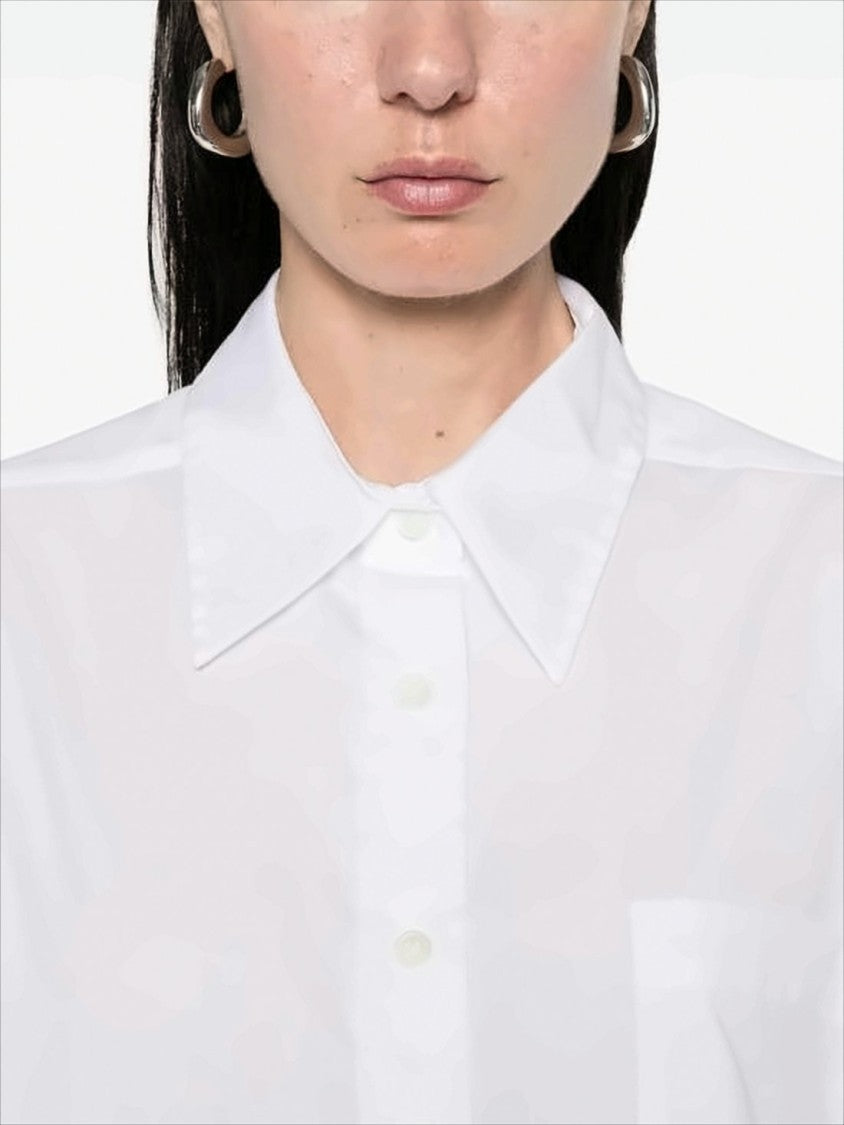 Our Legacy Classic Button-Down Blouse With Pointed Collar