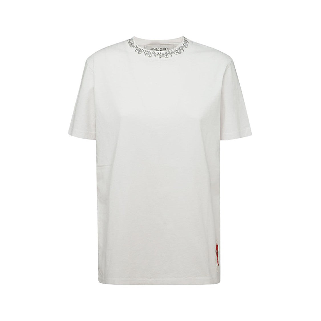 Golden Goose Off-White Cotton T-Shirt