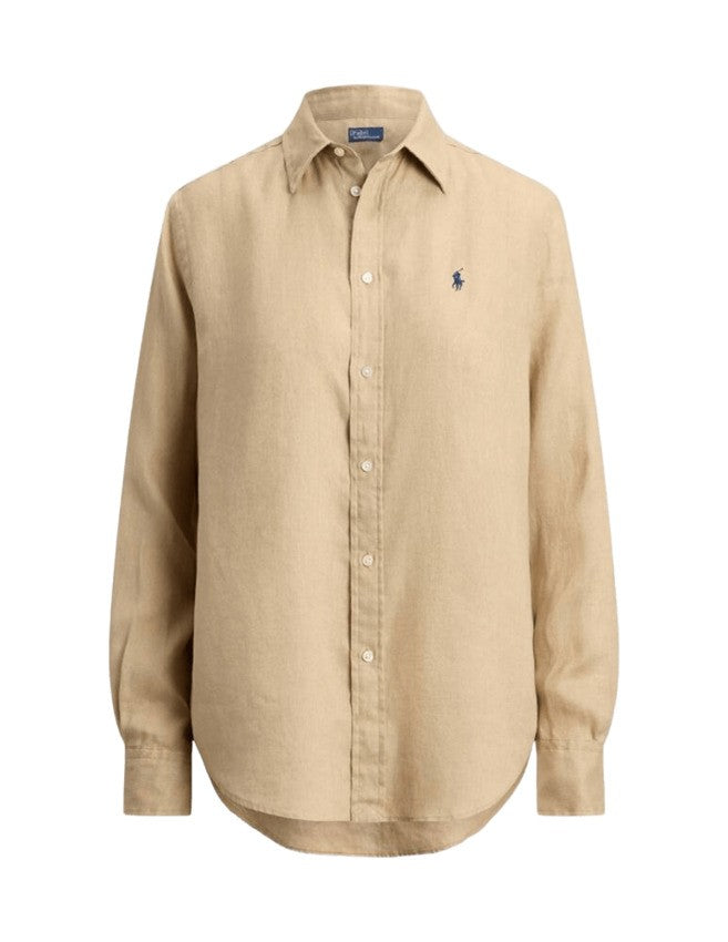 Polo Ralph Lauren Coastal Beige Linen Shirt