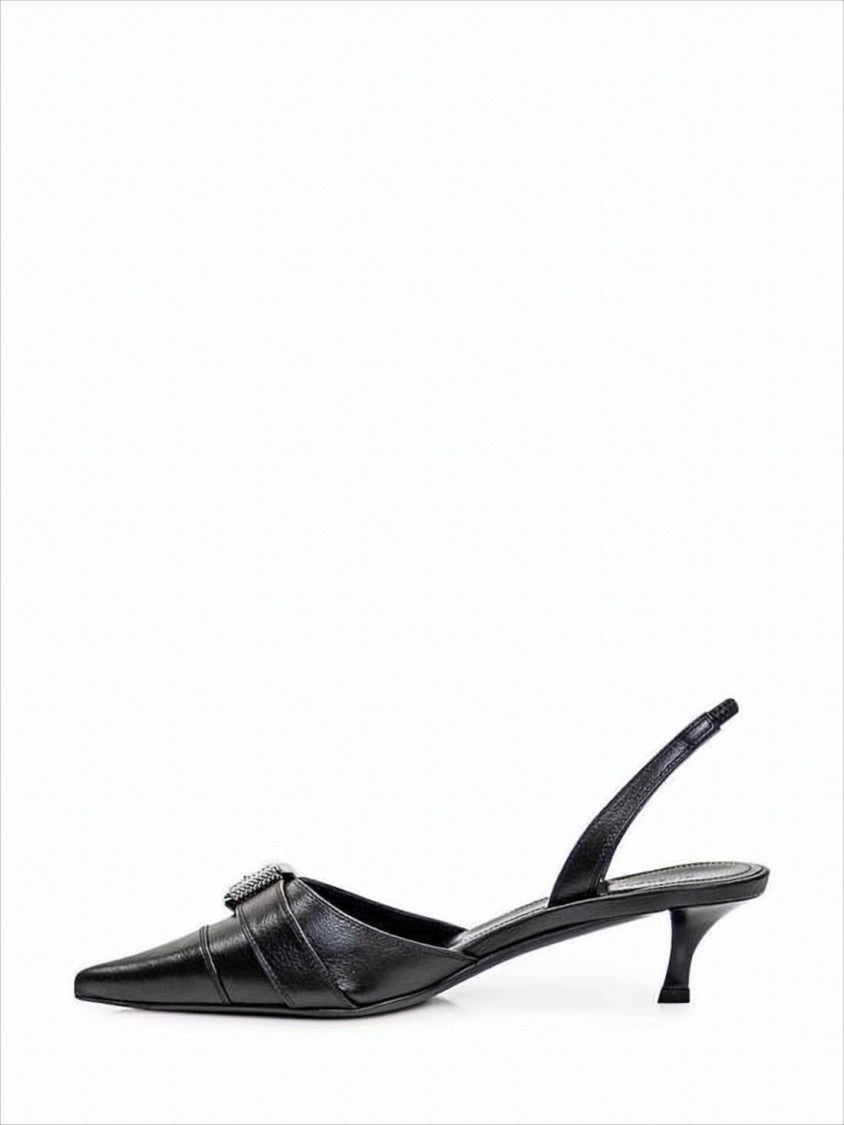 Givenchy Pointed-Toe Slingback Pumps
