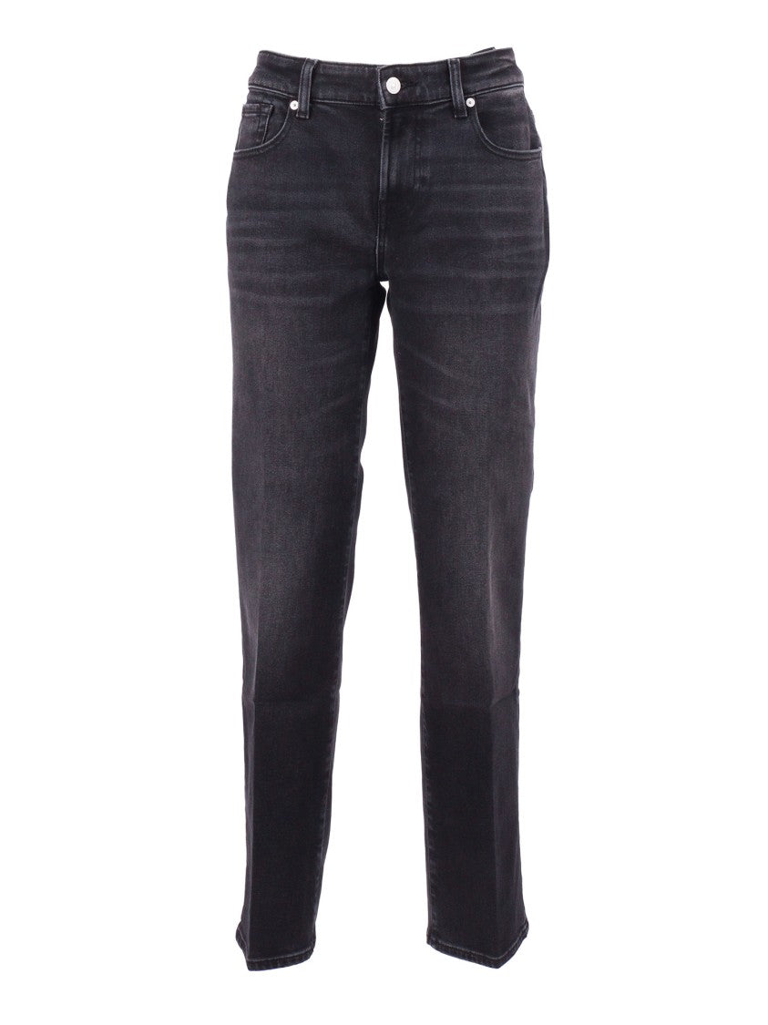 7 For All Mankind Bottomline Calie Straight Jeans
