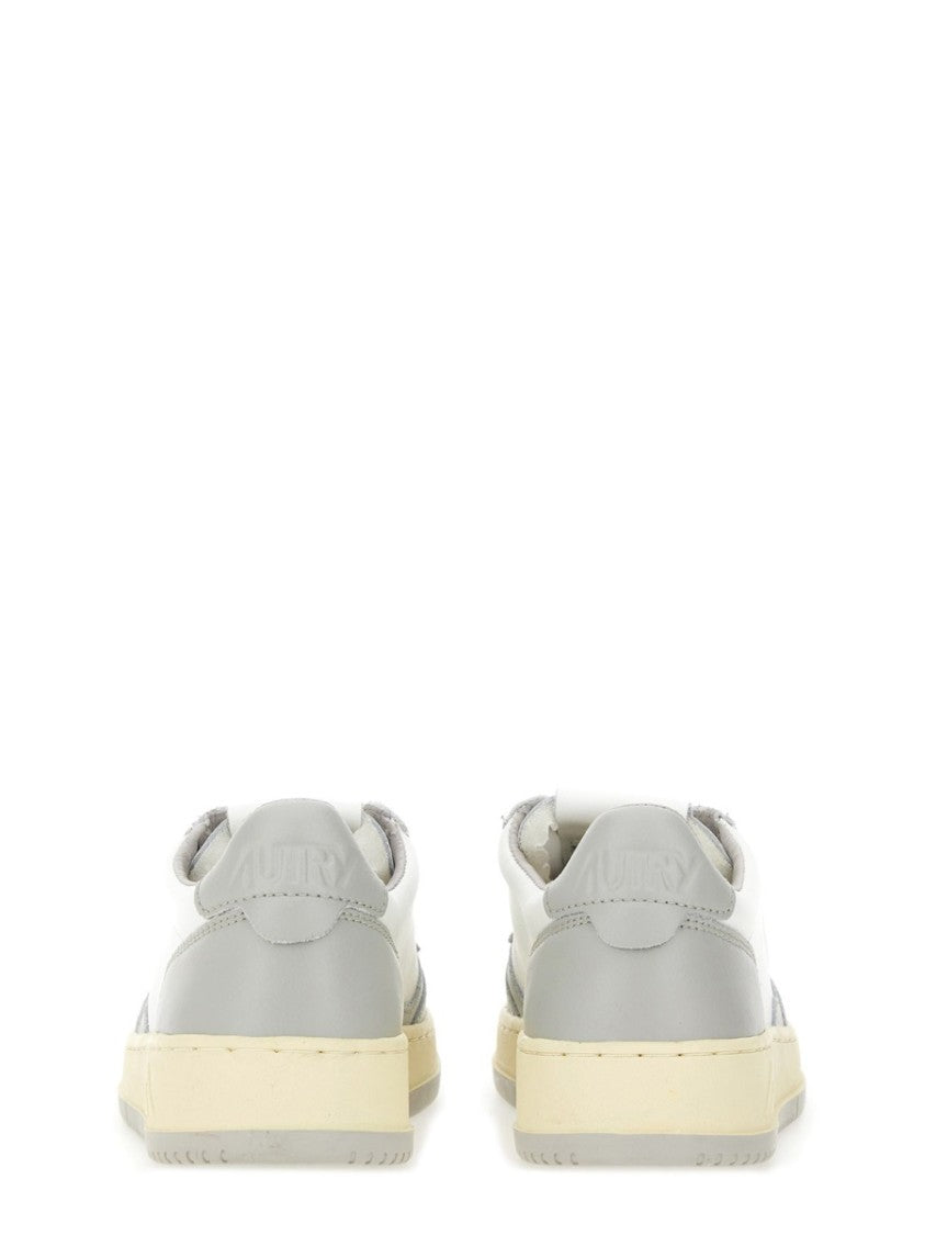 Autry Medalist Low Cow Leather Perforated Sneakers