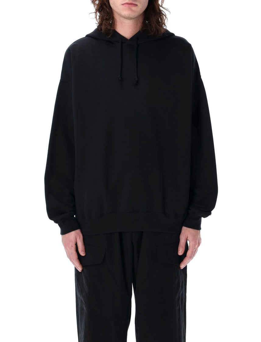 Y-3 Black Graphic Print Hoodie