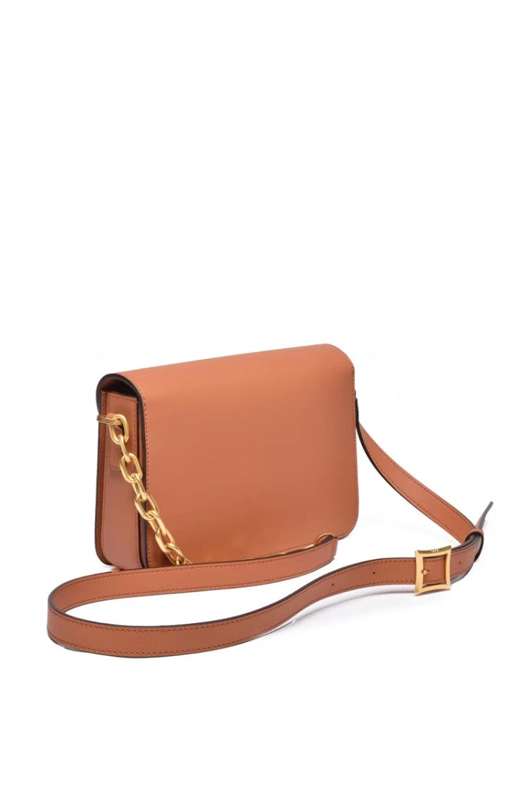 Mcm Himmel Shoulder Bag - Brown