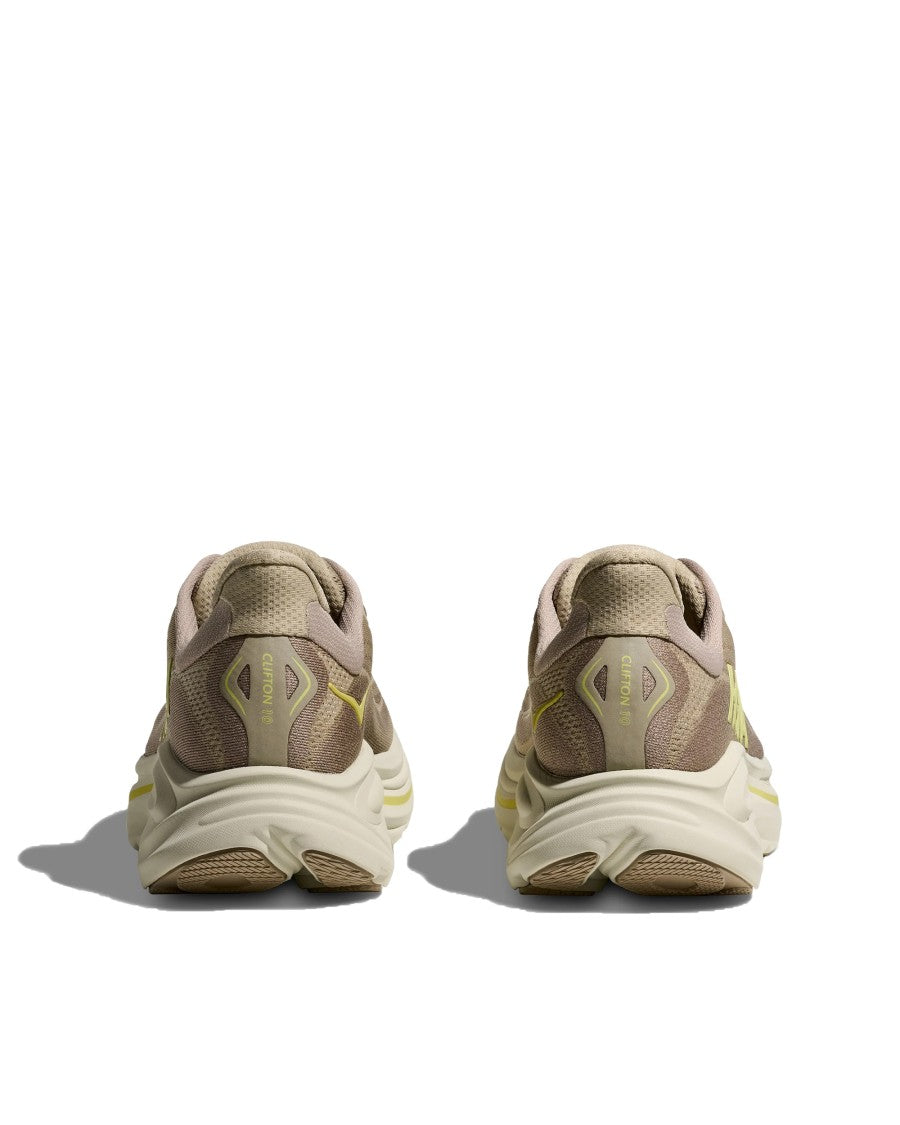 Hoka M Clifton 10 Raw Linen/Stone Sneakers