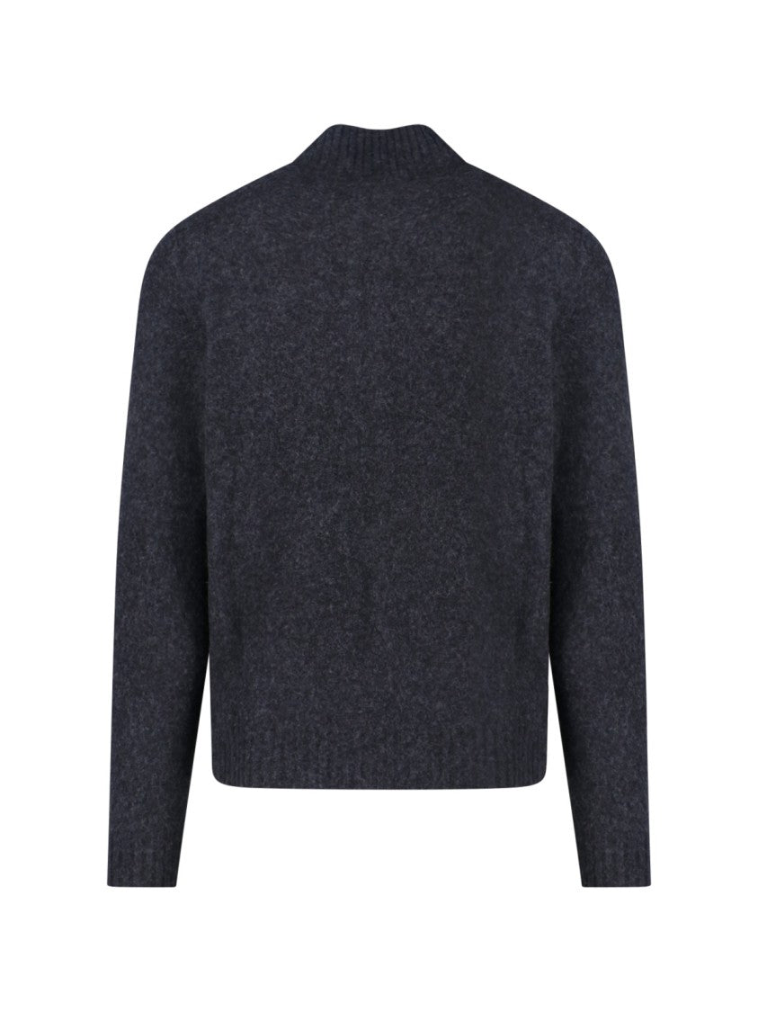 Drumohr Lambswool Sweater – Grey