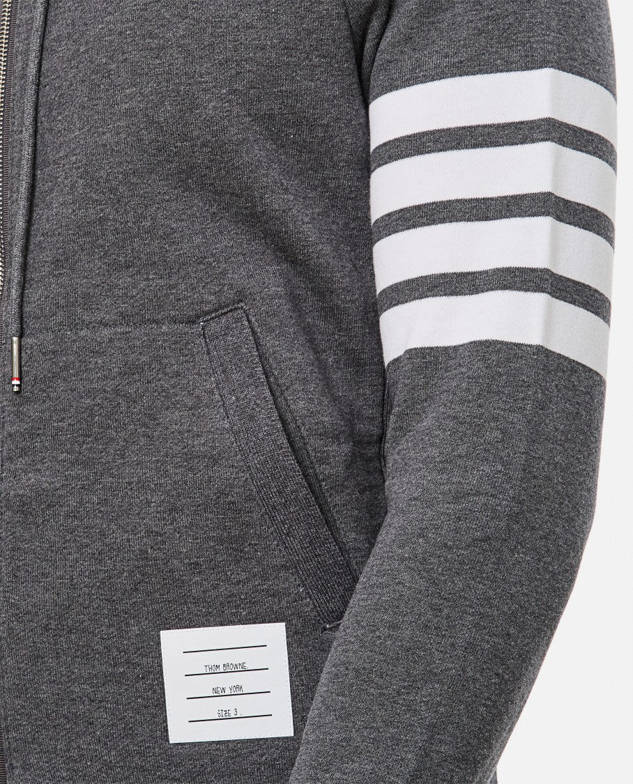 Thom Browne Classic Full Zip Hoodie