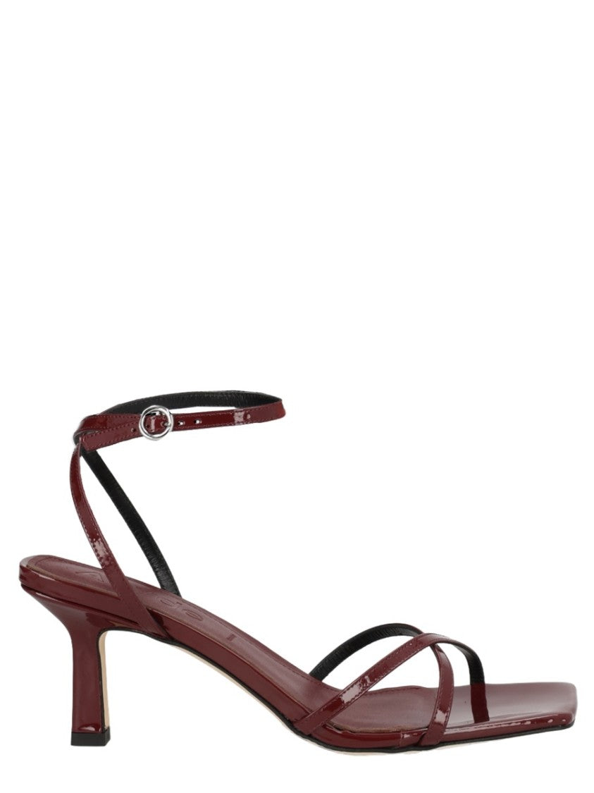Aeydē Edith Thin Glossy Straps Sandals