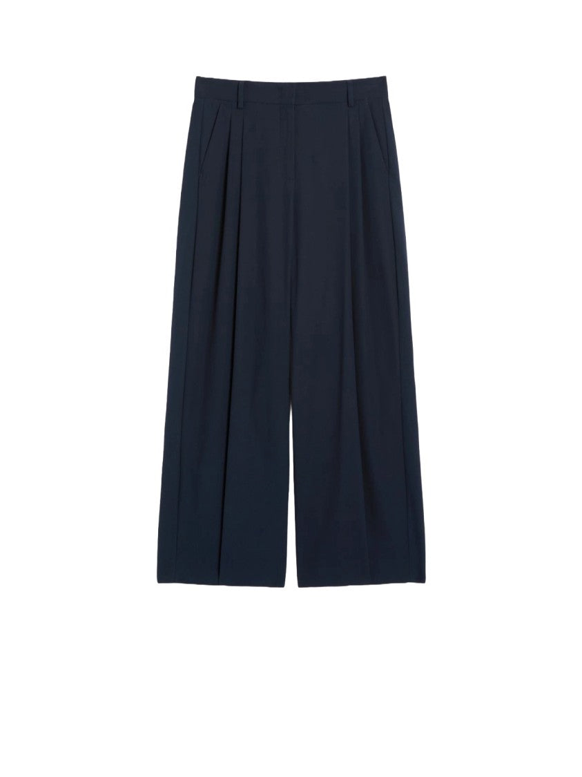 Max Mara Wide-Leg Trousers With High Waist