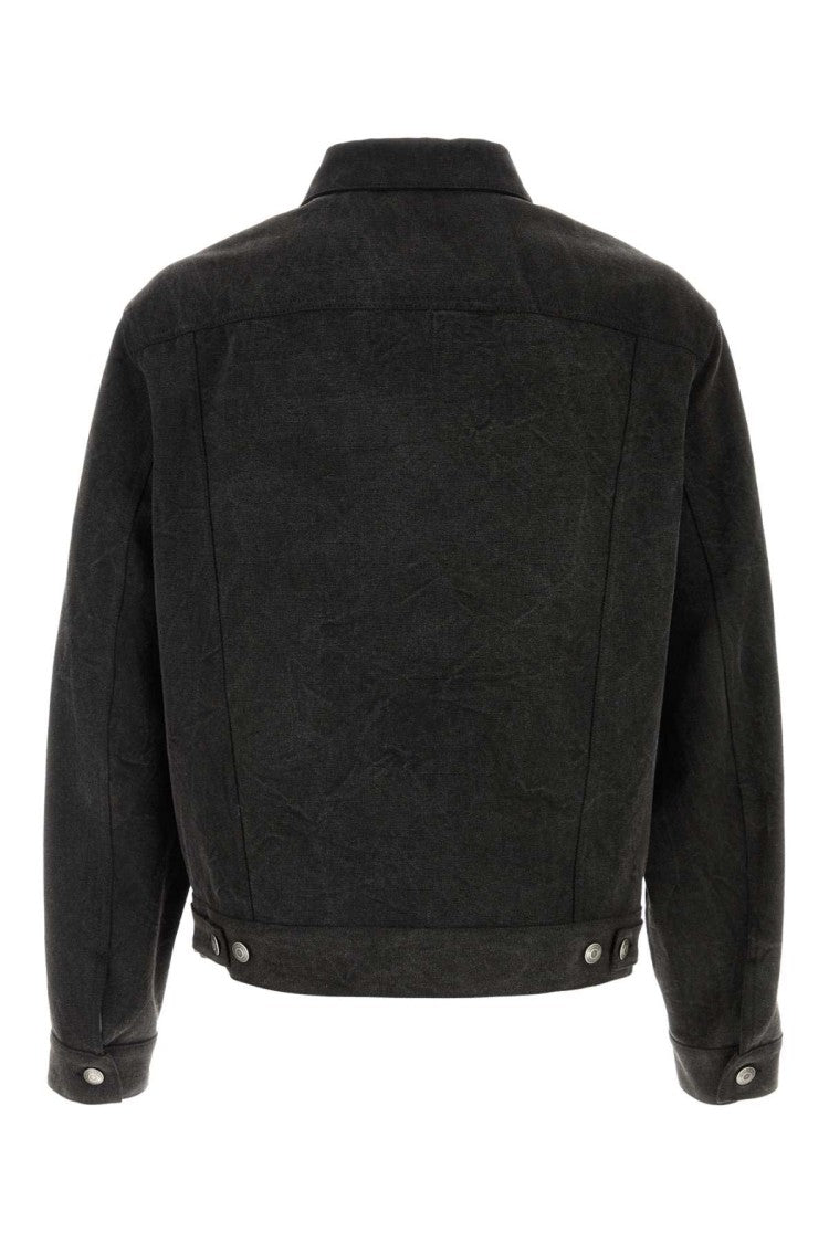 Alexander Mcqueen Slate Denim Jacket