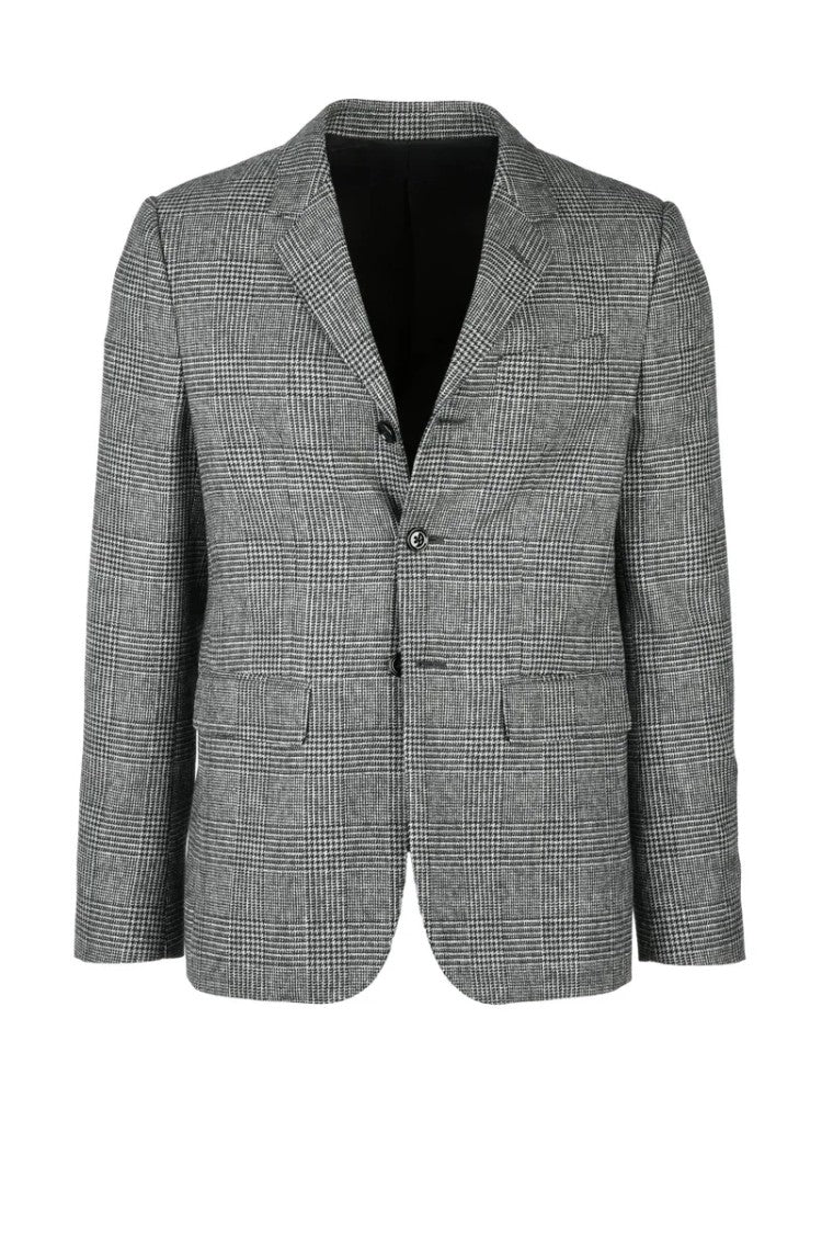 Celine Straight Wool Jacket - Grey