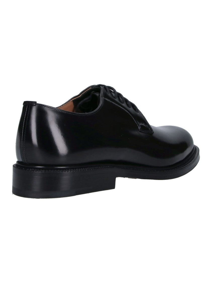 Church's Polished Leather Derby Shoes With Round Toe