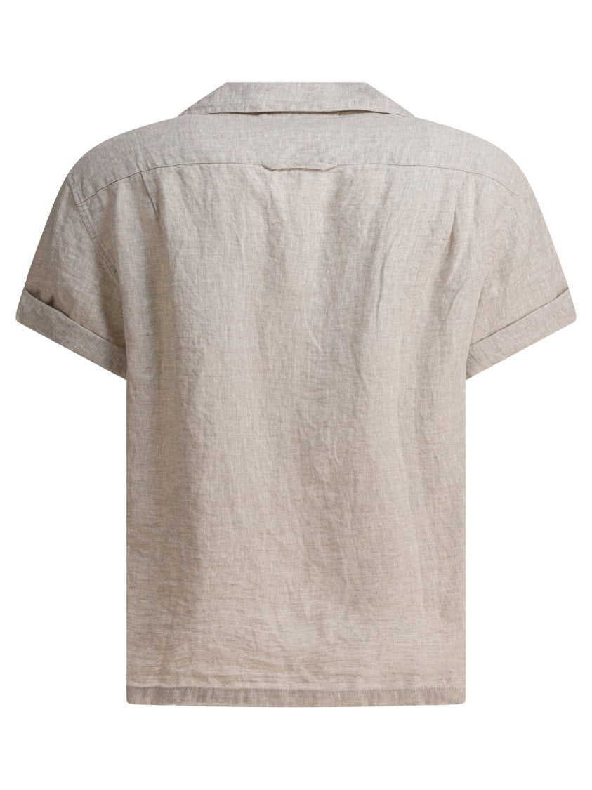 Alex Mill Lightweight Short-Sleeve Linen Camp Shirt
