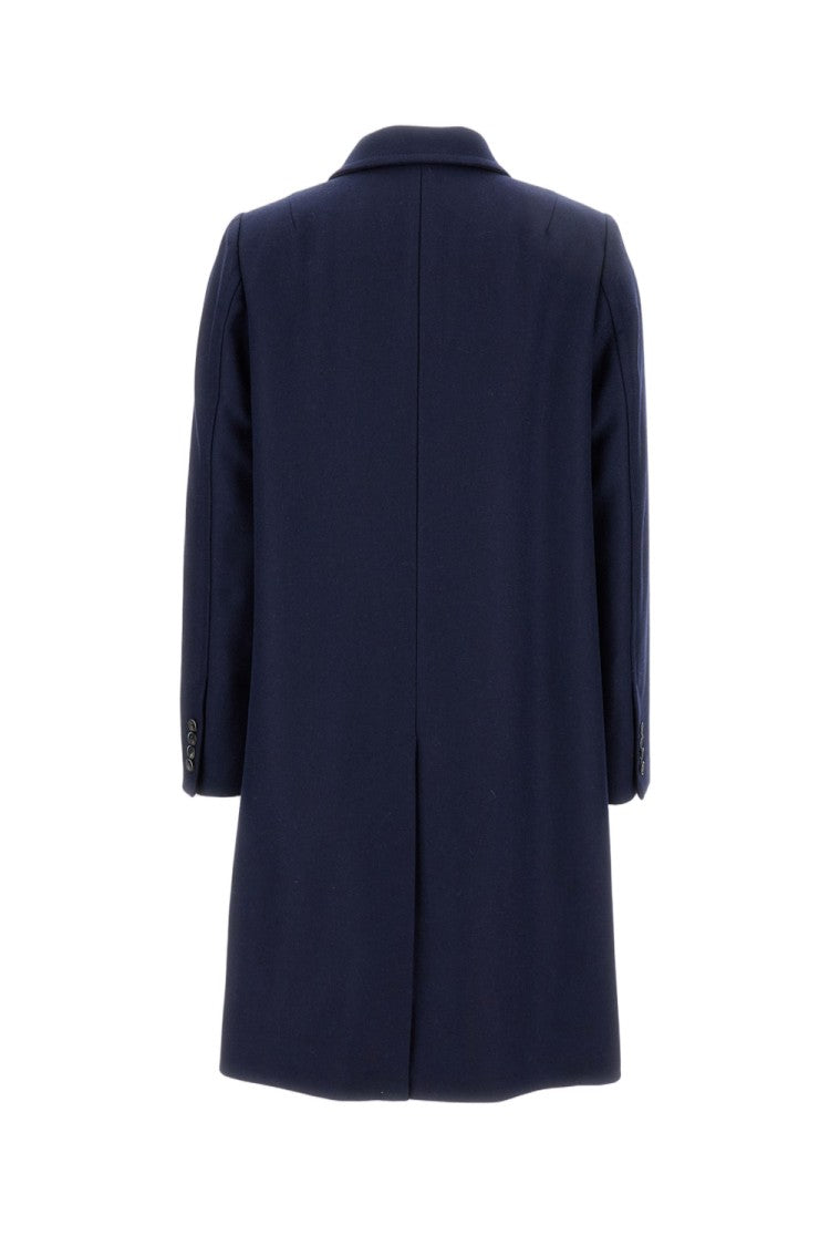 Fay Long Double-Breasted Tailored Coat