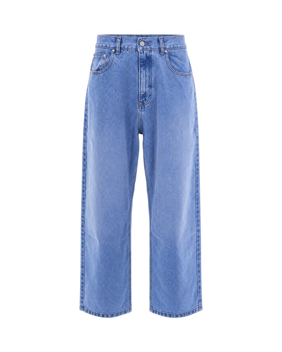 Arte Antwerp Bleach Relaxed Wide-Leg Denim Jeans