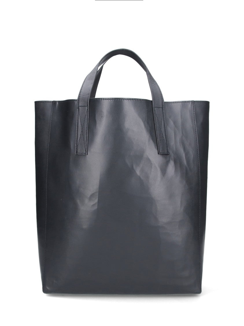 Vivienne Westwood Structured Tote Bag With Glossy Finish