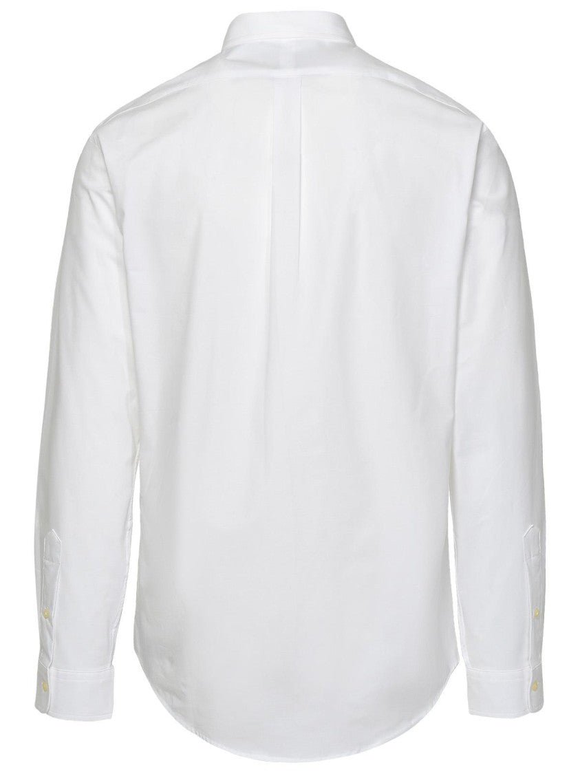 Polo Ralph Lauren White Stretch Cotton Shirt