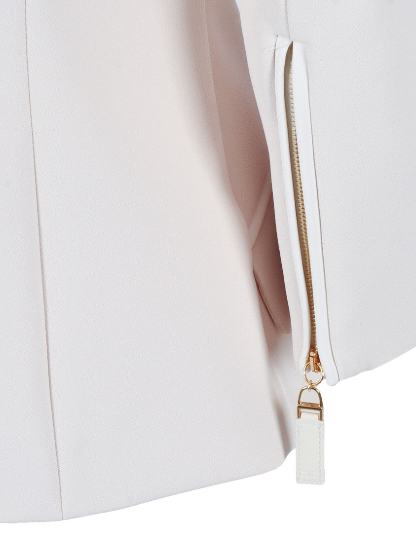 Elisabetta Franchi Tailored Blazer With Double-Breasted Design