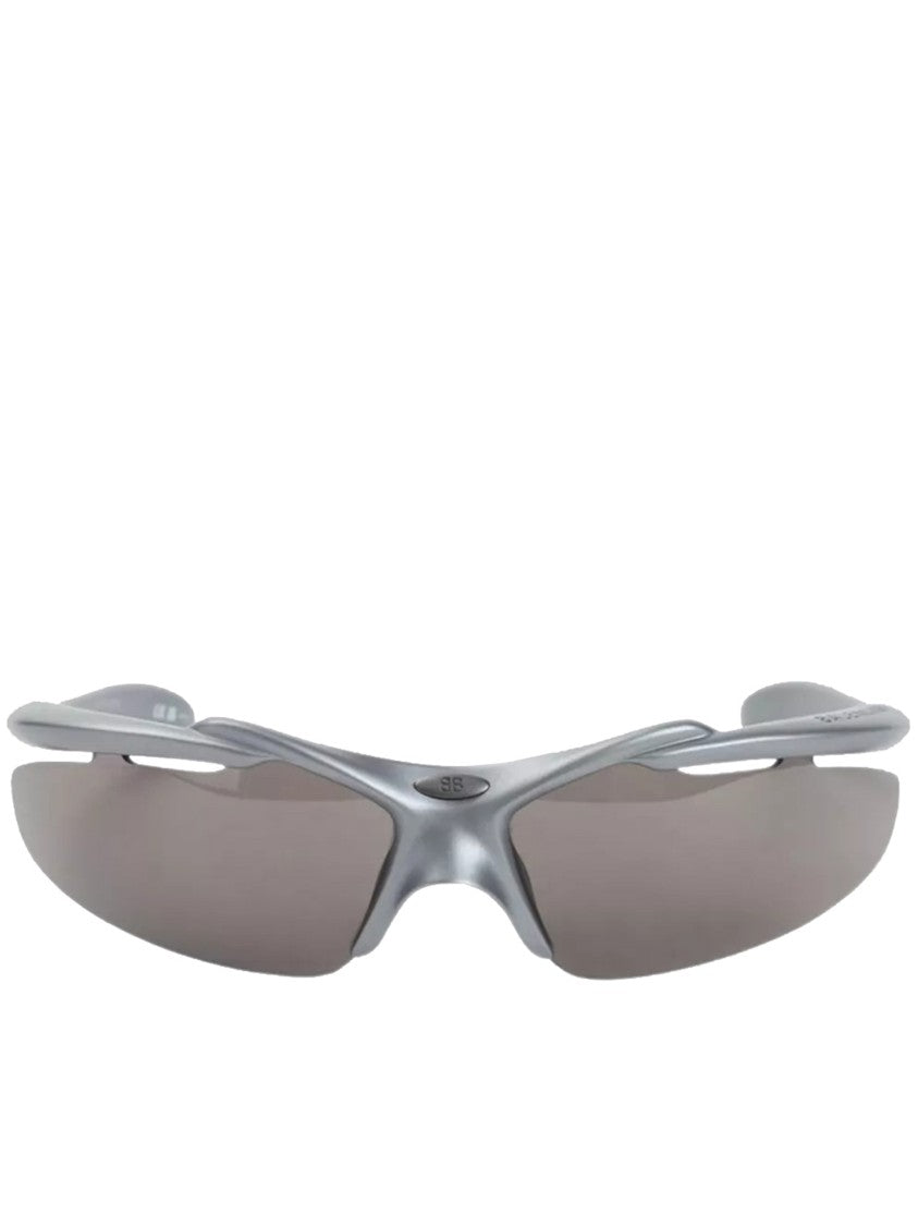 Balenciaga Black Turbo D-Frame Performance Sunglasses