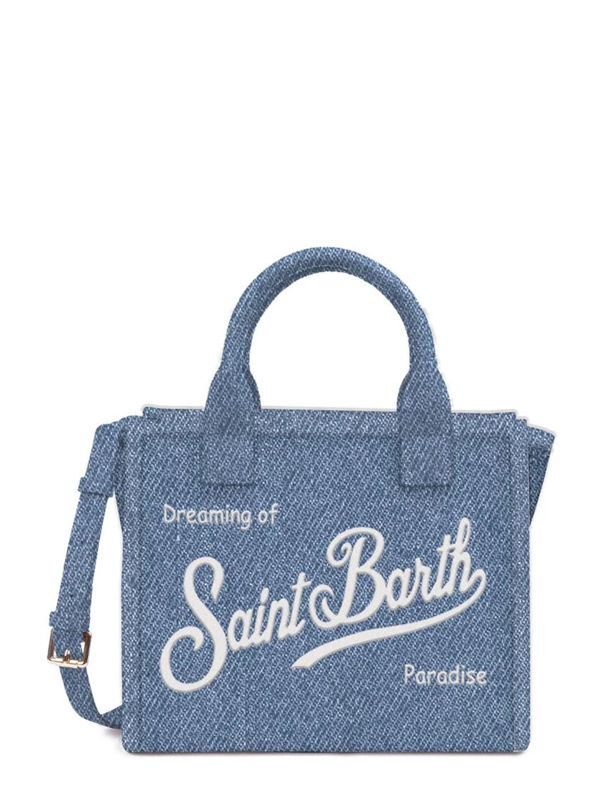Mc2 Saint Barth Midi Vanity Bag With Textured Cow Leather