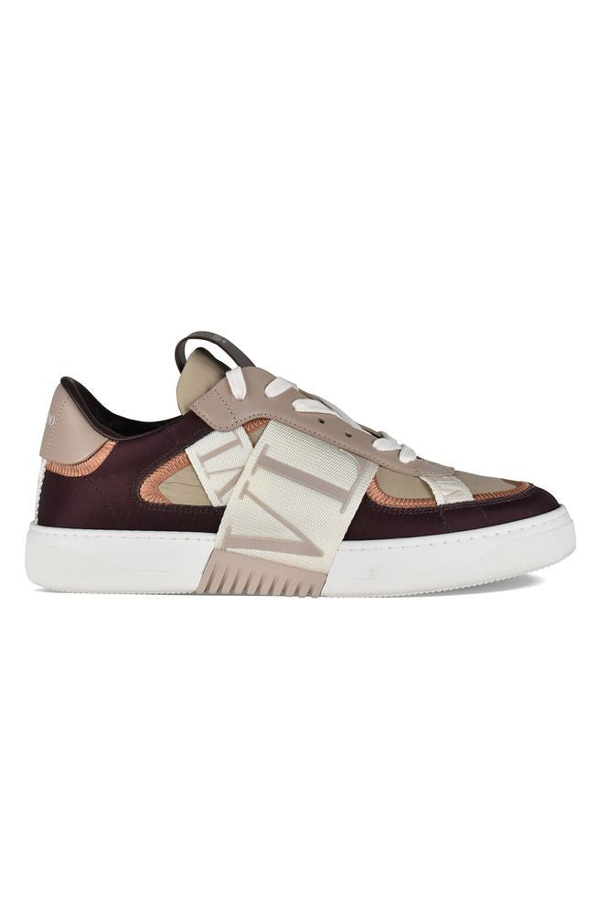 Valentino Garavani Low-Top Leather And Nylon Vl7n Sneakers