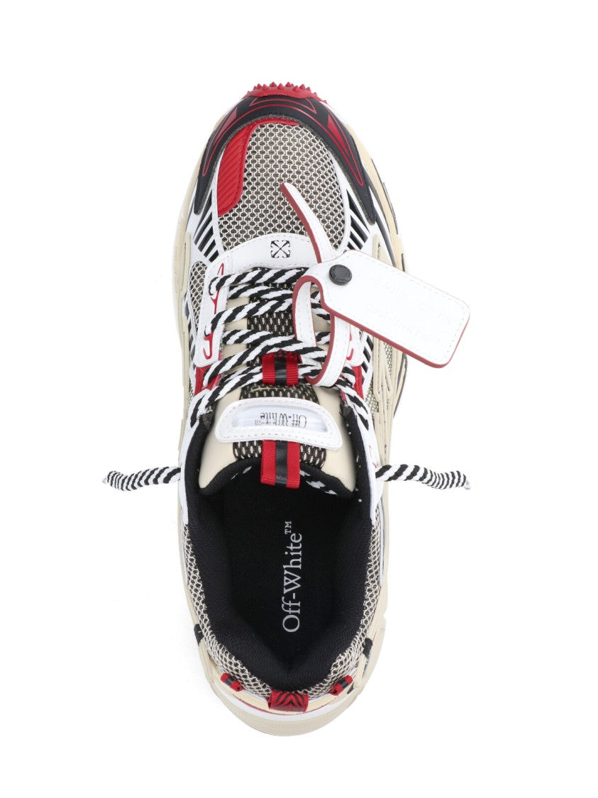 Off-White Dynamic Multicolor Sneakers With Textured Outsole