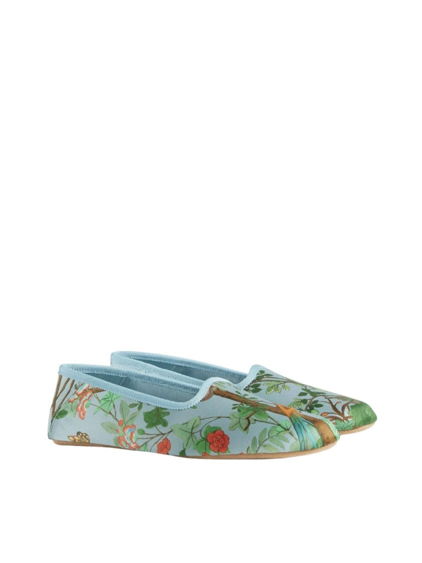 Gucci Satin Voyage Tian Slippers