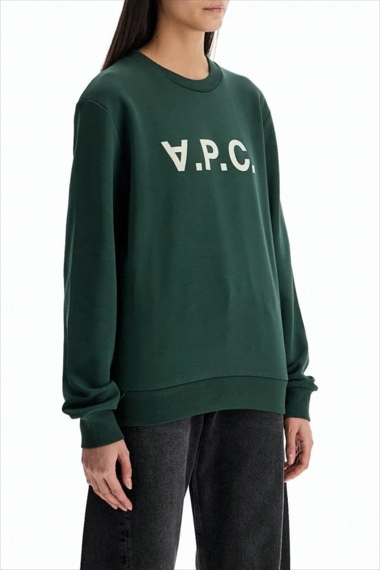 A.P.C. Deep Green Long-Sleeve Sweatshirt