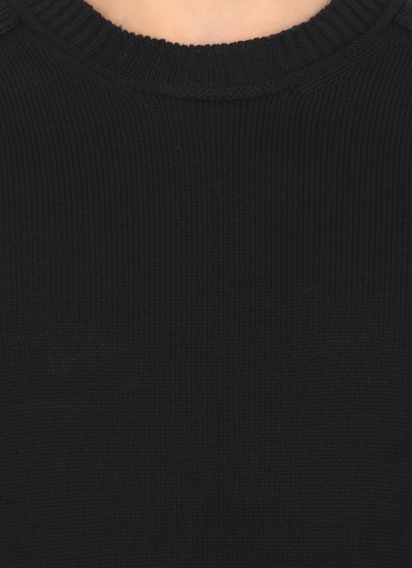 Premiata Blue Cotton Sweater