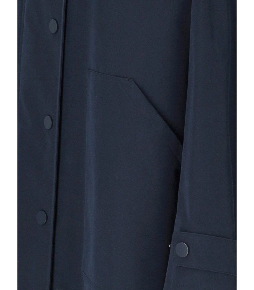 Max Mara Labbro Blue Parka