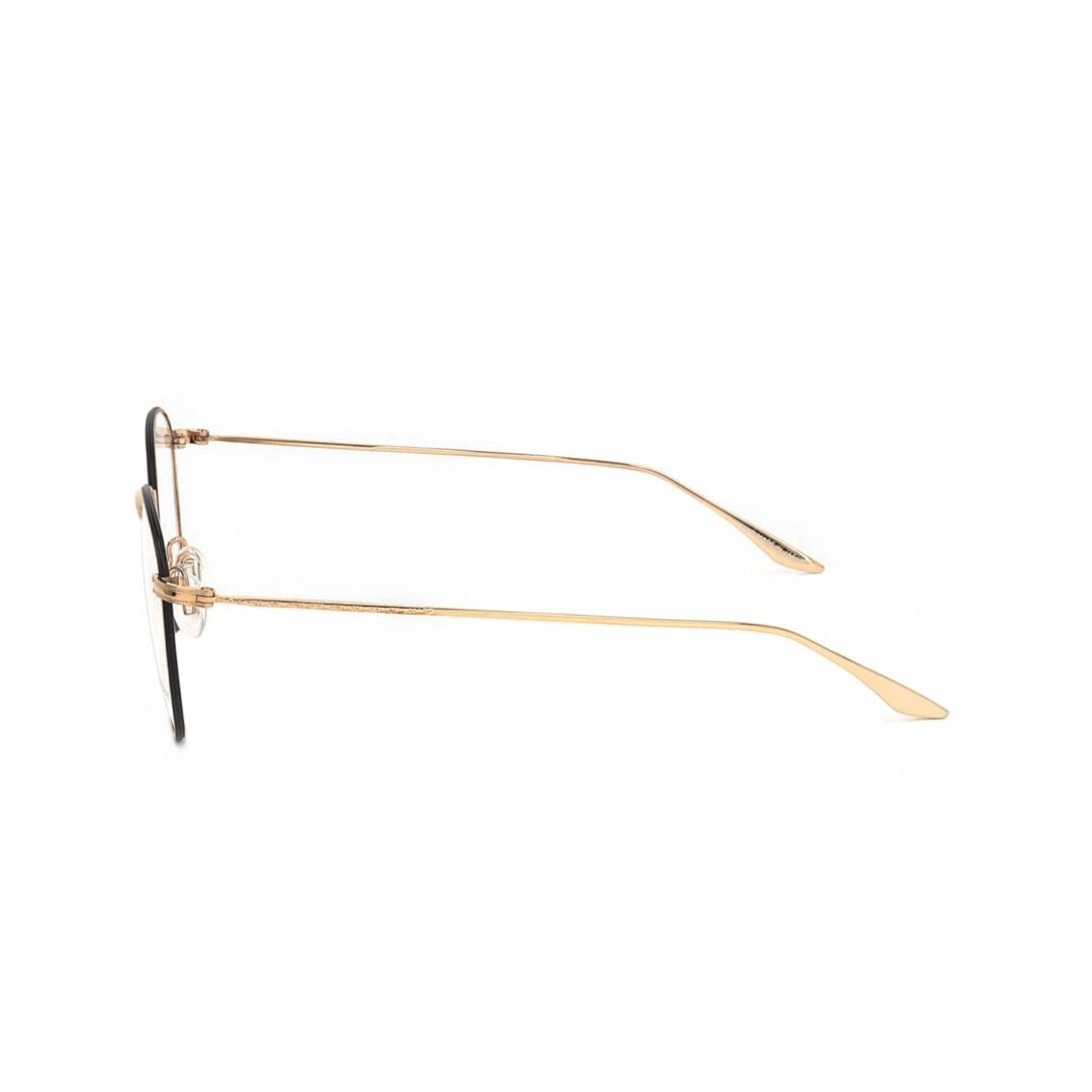 Barton Perreira Bp5036 500Sk Thin Round Metal Framed Eyeglasses With Golden Finish